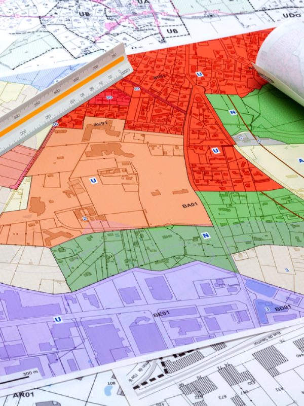 Územní plánování - Územní plánování - Místní územní plány a katastrální mapy