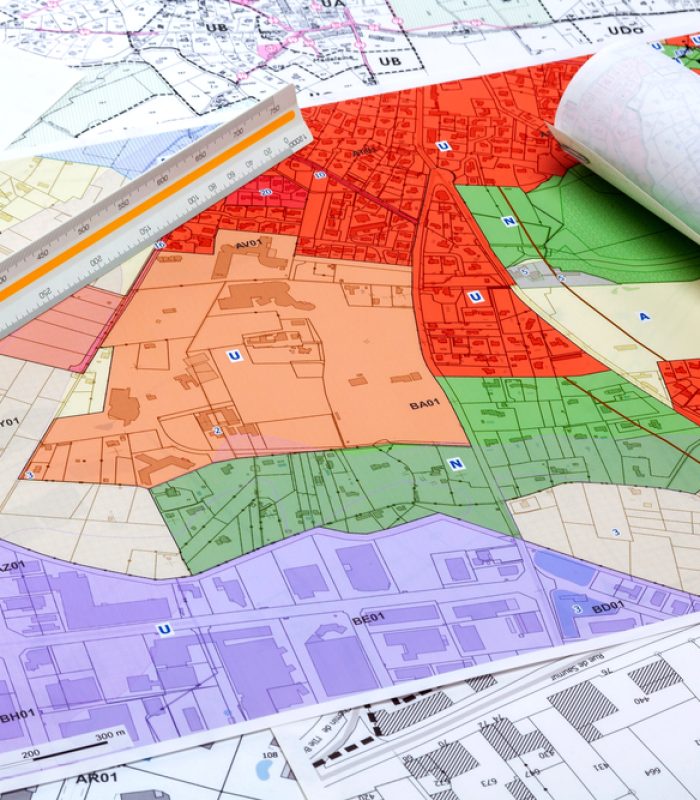 Územní plánování - Územní plánování - Místní územní plány a katastrální mapy